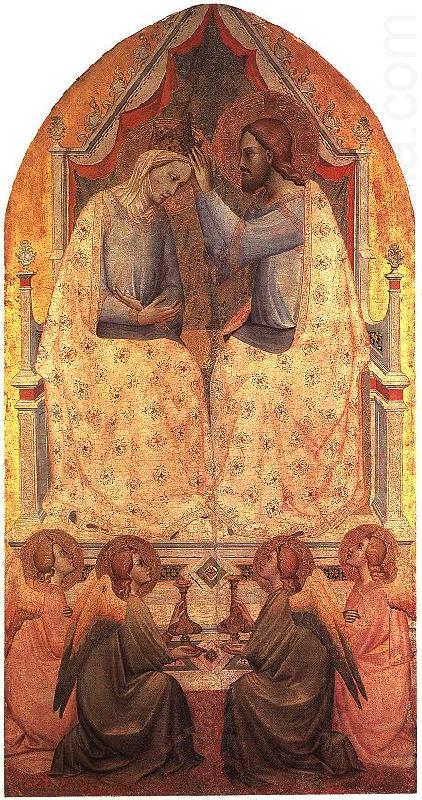 GADDI, Agnolo Coronation of the Virgin sdf china oil painting image